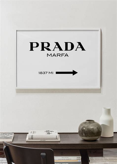 prada marfa print framed|Prada marfa free download.